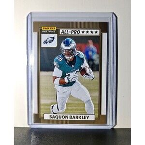 Saquon Barkley 2024 All-Pro Panini NFL #2 Football Philadelphia Eagles 1 of 101